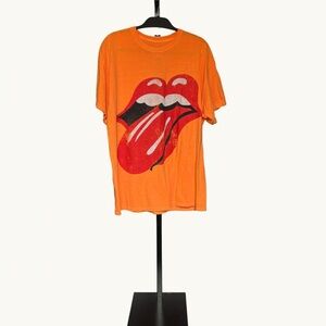 Urban Outfitters Orange Graphic Tee